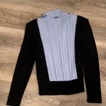 St.John Sport by Marie Gray Cardigan Sweater Navy blue and light blue Knit ZipUp Photo 4