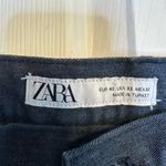 ZARA  Women's Straight Leg‎ Jeans - Dark Blue Photo 2