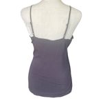 14th & Union  dark gray stretchy tank top cami with adjustable straps women's M Photo 2