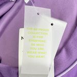 BP New I Love You Rainbow Embroidery Velour Sweatshirt Purple Photo 16