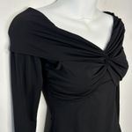 PRABAL GURUNG Top Womens Size XS Off Shoulder Classic Chic Holiday Event Party Black Photo 4