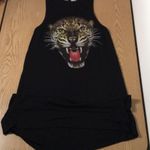 H&M  Black Tiger Head Dress Lightweight Soft and Comfy Size 4 Photo 1