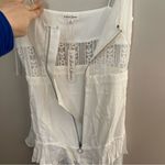 For Love & Lemons  Dress Lovebird Lace Midi White Neutral Bridal Vacation Casual Photo 6