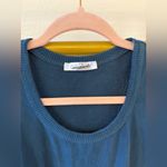 Magnolia boutique Women’s dark teal green blue tank top midi dress large Photo 1