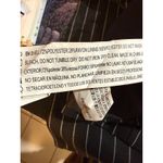 Forever 21  Women's Black Pinstripe Double Breasted Blazer Size S Photo 4