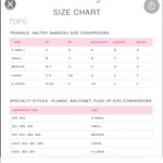 Beach Bunny  Big Girls Don't Cry Bikini Top NWT Photo 7