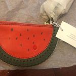 Tory Burch Watermelon Leather Coin Purse Photo 2