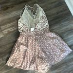 Main Strip  polka dot romper small NEW Photo 3