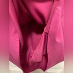 Everly  Hot Pink Tie Front Short Sleeve Shift Mini Dress Photo 8