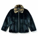 wilson's leather Black Reversible Jacket – Faux Fur & Leather – Women’s Size M Photo 6