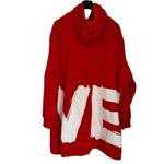 Burberry  Red Oversized Aurore Love Hoodie Size L NEW Photo 9