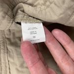 New York & Company Tan Linen Blend Wide Leg Trouser Pant 10 Photo 3