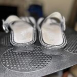 Alegria  PG  Black Shimmer Leather Sandals Women's Size 37 Photo 1