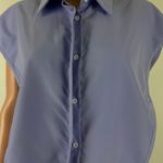 Women's Lavender Detachable Dickey Collar Blouse Half Shirts Faux Collar Purple Photo 3