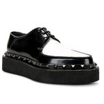 Valentino Garavani Rockstud M-Way Calfskin Derby Shoes With Matching Studs 38.5 Photo 3