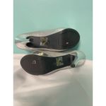 Silver Glitter Heels Size 7.5 Platform, Formal, Evening Wear‎ Photo 5