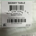 Style & Co STYLE & CO Women's Curvy-Fit Mid-Rise Skinny Jeans Bright White Size 8 Photo 5