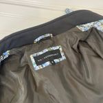 Members Only MO x Womens Ditsy Floral Bomber Jacket Blue Satin Size M Photo 9