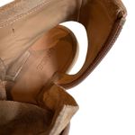 Vince Thalia Suede Peep Toe Slouchy Sandals Tan Photo 10