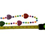 Valentines Day Candy Hearts Style Sweetheart Large Chunky Necklace Pink Photo 5