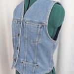 Vintage Lizwear Denim Vest Small Blue Photo 0