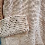 Poof! Poof Pink Knit Long Sleeve Cold Shoulder Sweater Large Photo 8