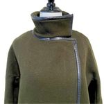 Madewell  City Grid Dark Olive Green Wool 2 Photo 7