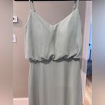 Birdy Grey Chiffon Sage Gwennie Dress Size XS Photo 8