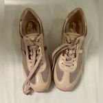 Michael Kors MICHAEL  Dusty Pink Mesh & Leather Lace-Up Sneakers Size 8M EUC Photo 0