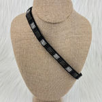 Pink Pewter Marisol Stretch Bead & Rhinestone Headband Hair Accessory Blk/Silver Black Photo 0