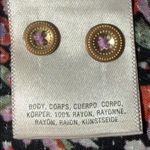 Anthropologie Maeve Orli Bibbed Button Down Floral Long Sleeve Blouse Size XS Red Photo 7