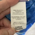 California Dynasty Nightgown Large Blue & Green Tie Dye Photo 4