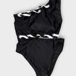 Ramy Brook NWT Verdie Lace-Up One-Shoulder One-Piece Swimsuit Size Large Photo 9