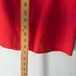 J.Crew Red Wool Blend Pencil Skirt Size 8 Business Casual Office Work Academia Photo 4