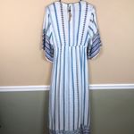 Japna  Women’s Boho Floral Multi Pattern Deep V-Neck Wide Sleeve Romper Dress Photo 5