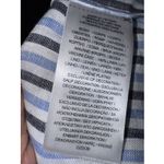 Ralph Lauren Lauren ‎ Women’s PS Striped BELTED Linen Tunic Blouse Black Lable Photo 7