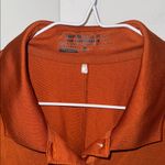 Nike  Golf Dri-Fit Victory Pique Polo Shirt Women’s Large L Orange Photo 3