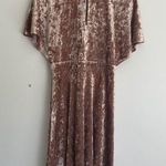 Grey & Gray| Crushed Velvet Dress Brown Size undefined Photo 0