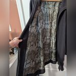 Carve Designs  Wool Blend Zippered Pea Coat Women's Large Grey Photo 4