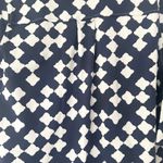 Tuckernuck Persifor Navy Blue White Diamond Geo Winpenny Shirt Dress Large Photo 1