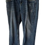 Vigoss  Chelsea Capri Jeans Womens Size 11/12 Embellished Pockets Medium Wash Photo 0