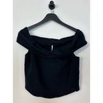 Free People Cooler in Capri Off the Shoulder Top & Skirt in Solid Black X-Large Photo 3