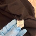 Vince  Large Black Cotton Boat Neck Open Back Tunic Long Sleeve Tee Tshirt Photo 8