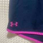 Under Armour  Women's Navy and Pink Shorts Photo 1