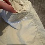 Wilo Cream Parachute Windbreaker Active Cargo Jogger Pants Tan Photo 2
