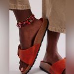 Birkenstock  Madrid Big Buckle Sandals in Burnt Orange 37 Photo 1