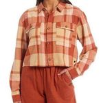 Roxy Both Ways Cropped Long Sleeve Shirt Size Small Photo 0