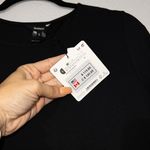 Desigual NWT Black Floral Peaks Swing Long Sleeve Dress Size XS Photo 5