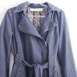 Anthropologie Daughters Of The Liberation Zipper Wrap Trench Coat Jacket Photo 1