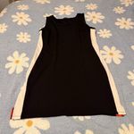 Bar III  Black and White Colorblock Mini Dress Photo 0